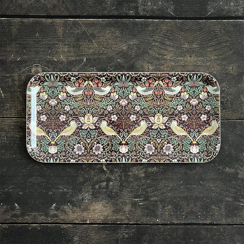 Tray with Strawberry Thief – William Morris design